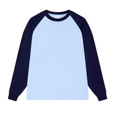 Pikkade varrukatega pehmest puuvillast T-särgid