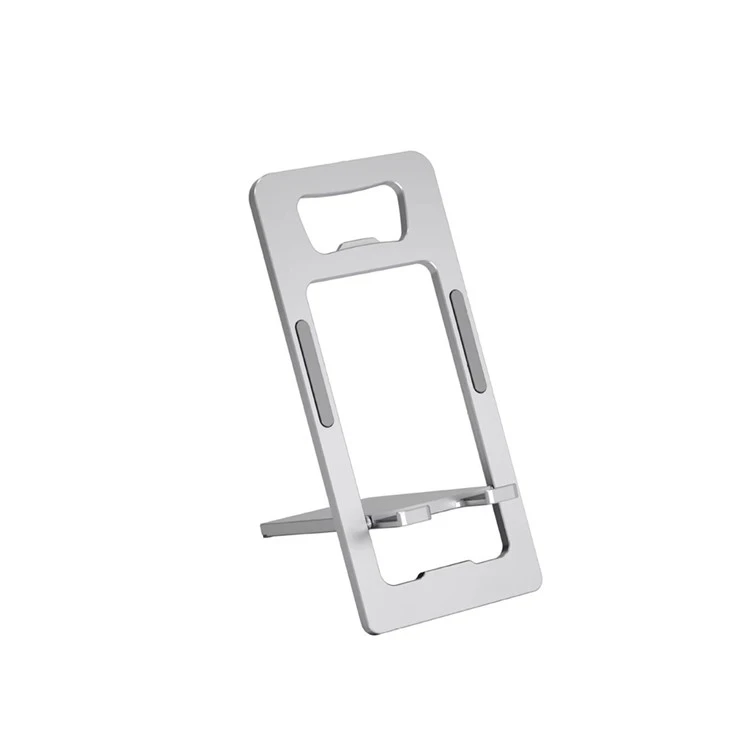 Portable Ultra Slim Aluminum Phone Holder Foldable Desktop Stand For Live Stream Video WatchingUniversal Tablet Bracket suppliers